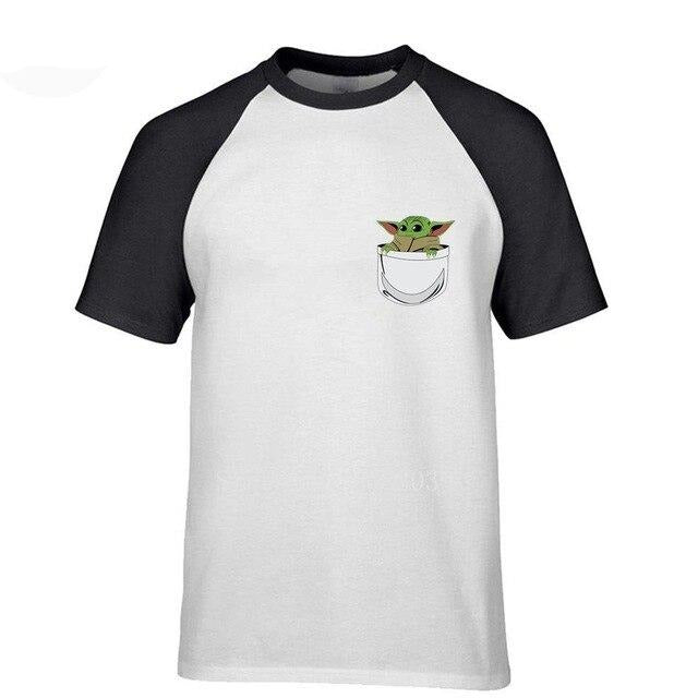 Camiseta Baby Yoda Bolsillo