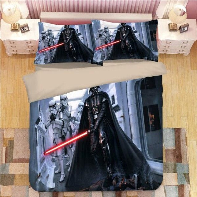 housse de couette star wars pou 2 places