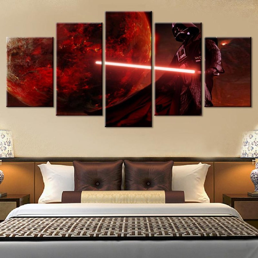 TABLEAU STAR WARS LORD VADOR