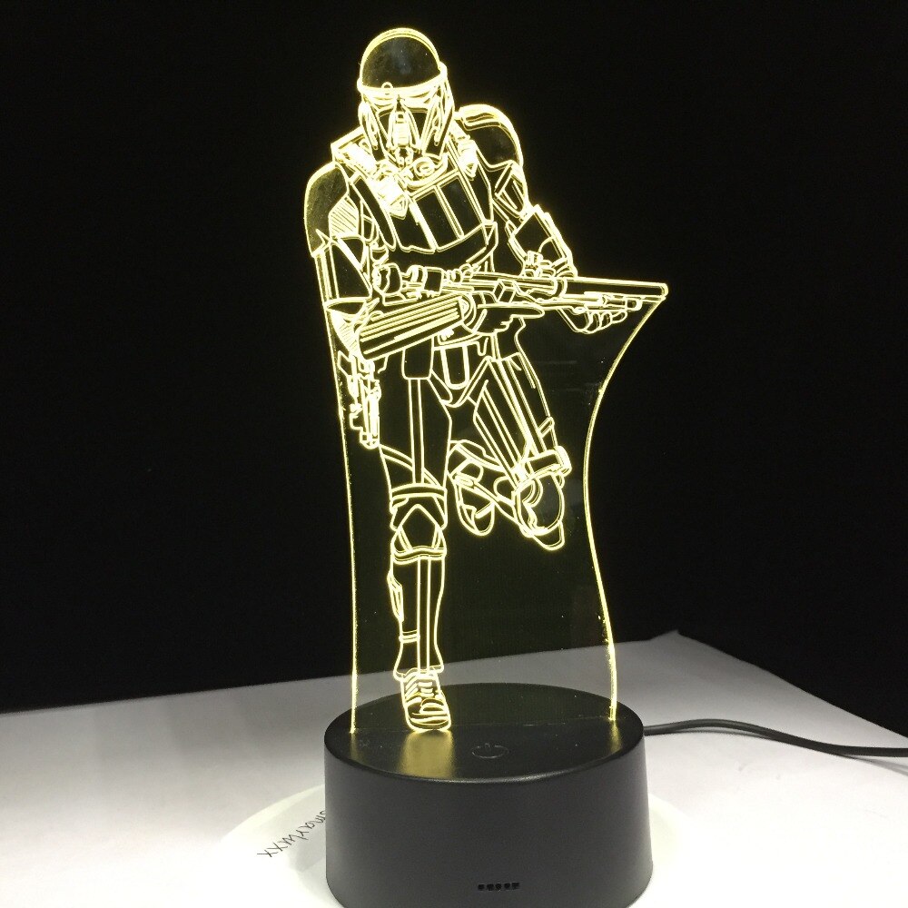 LAMPE STAR WARS STORMTROOPER QUI COURT