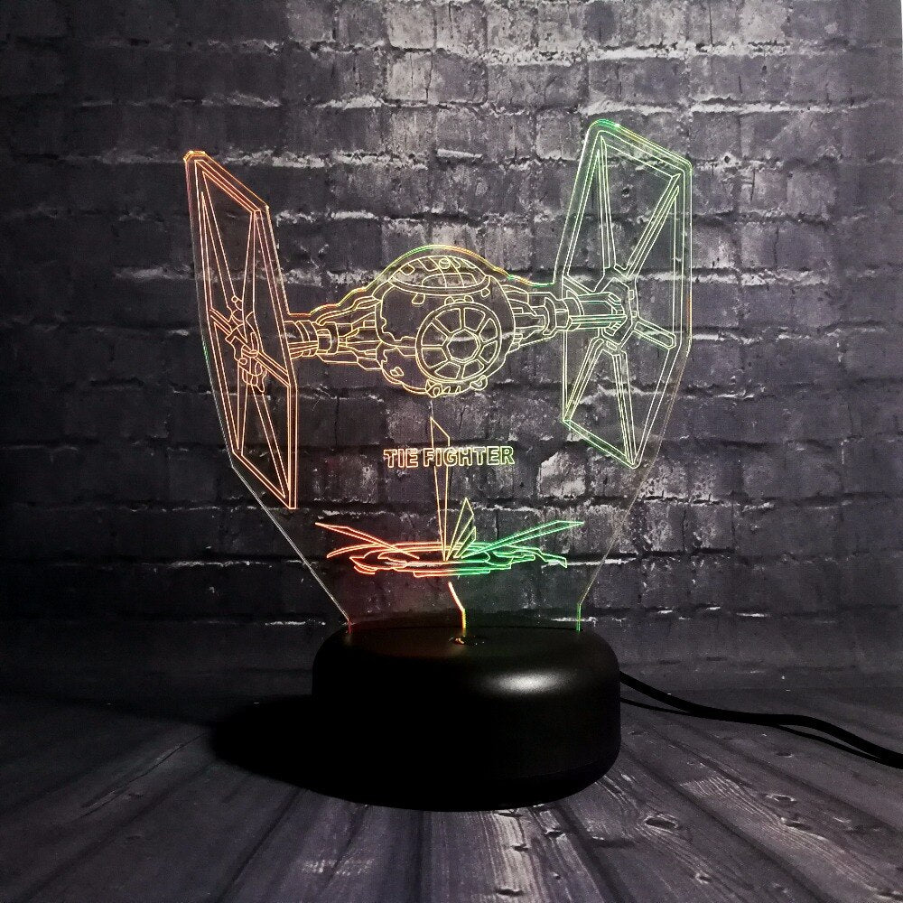 LAMPE STAR WARS TIE FIGHTER
