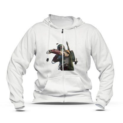 Hoodie zippé Boba Fett