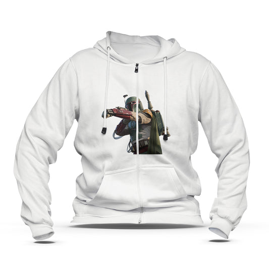Hoodie zippé Boba Fett
