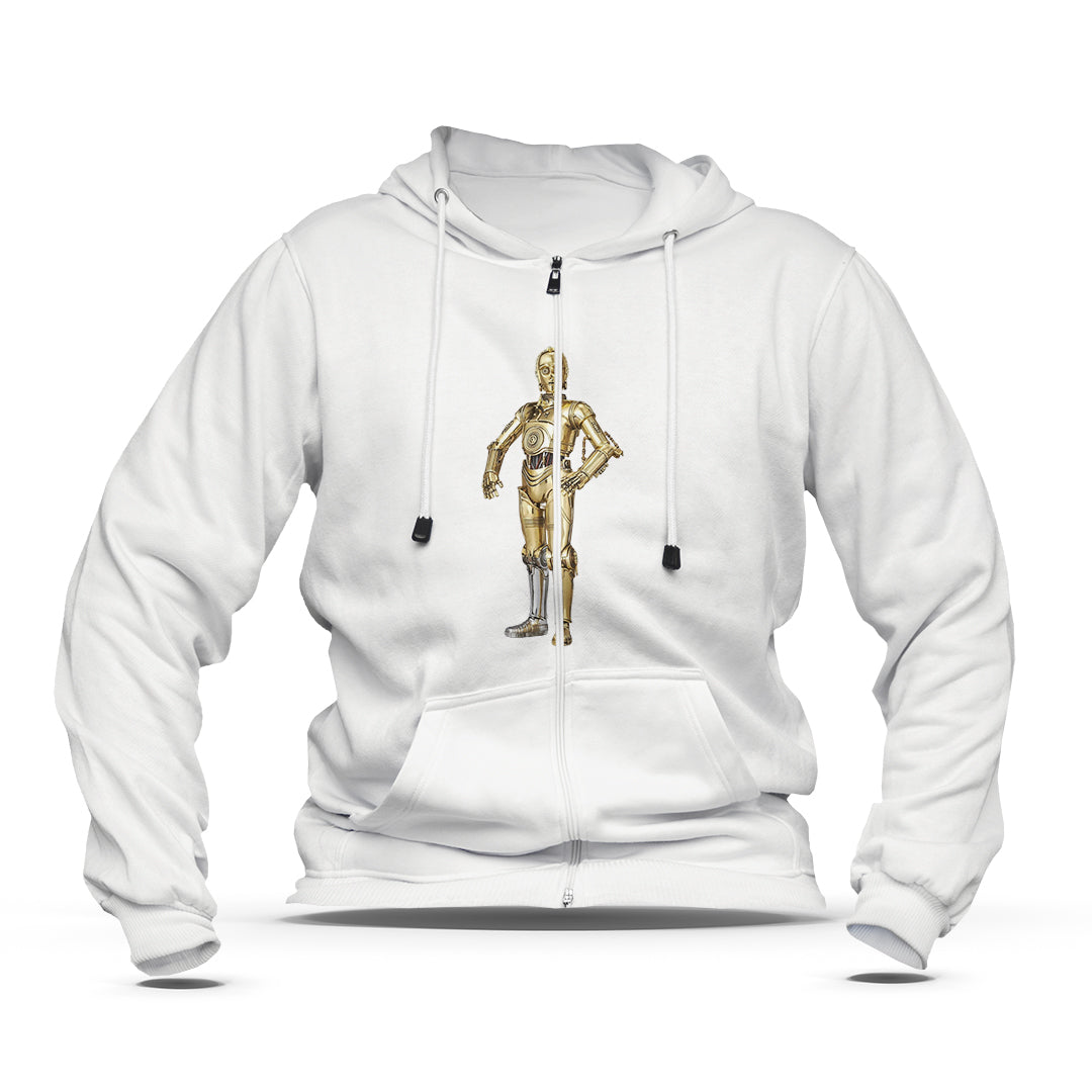 Hoodie zippé C-3PO