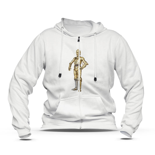 Hoodie zippé C-3PO