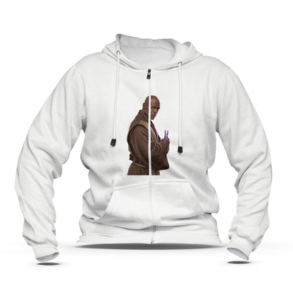 Hoodie zippé Mace Windu