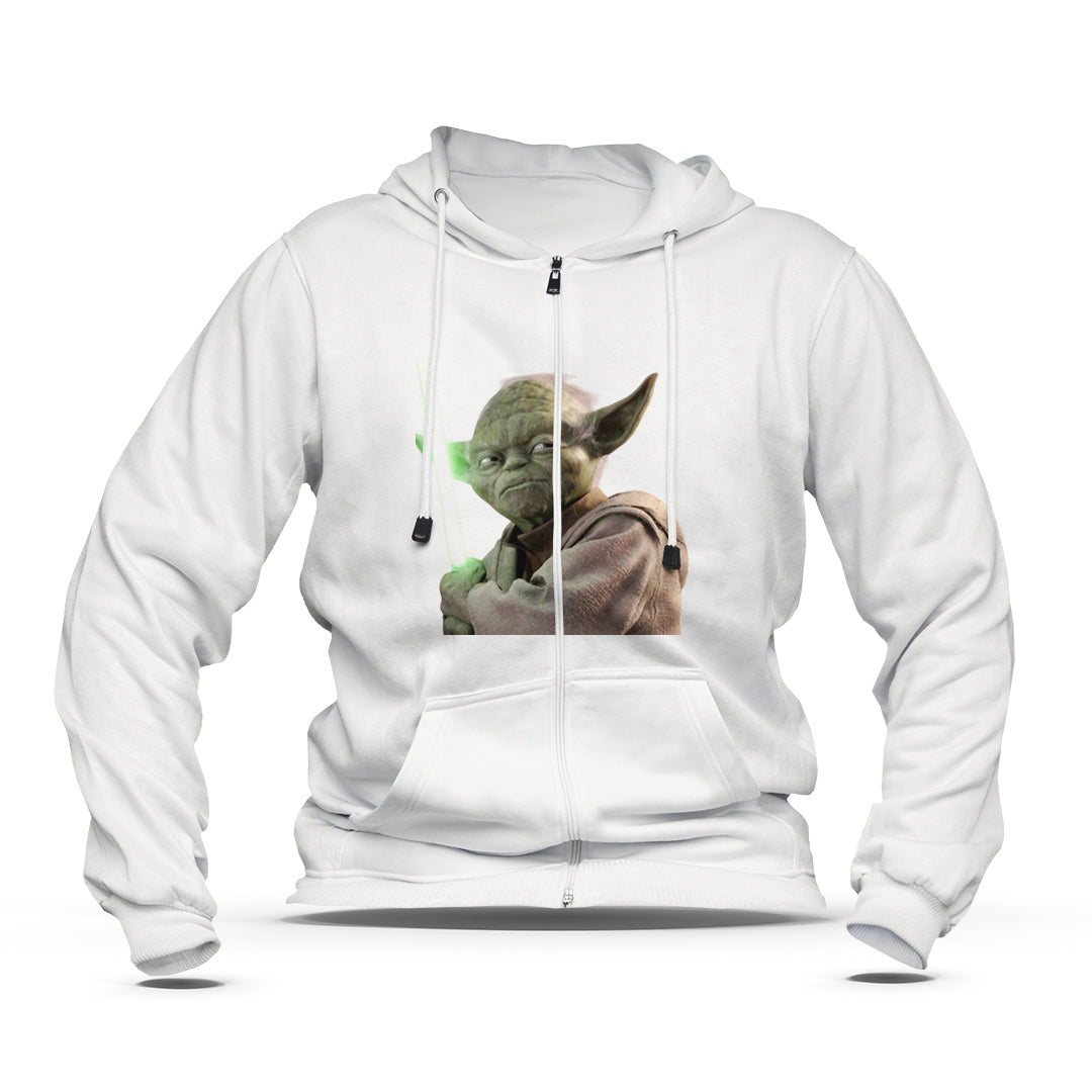 Hoodie zippé Yoda