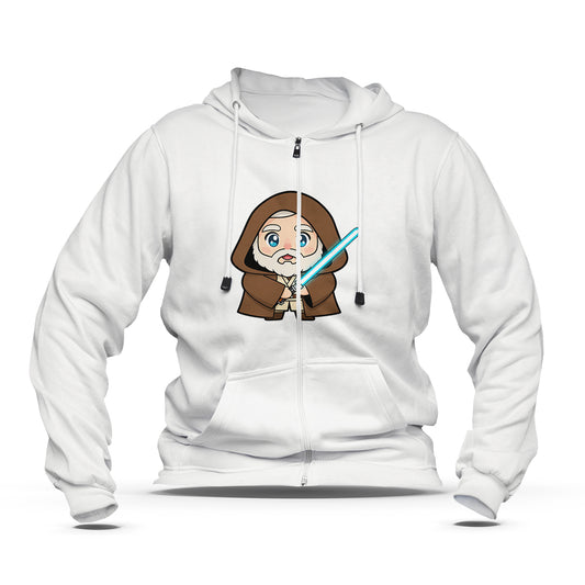 Hoodie zippé enfant Ben Kenobi