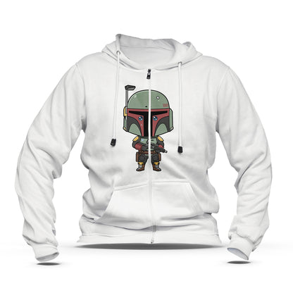 Hoodie zippé enfant Boba Fett