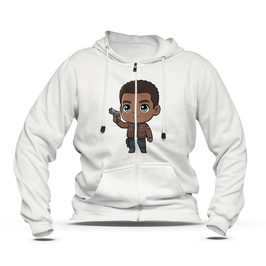 Hoodie zippé enfant Finn