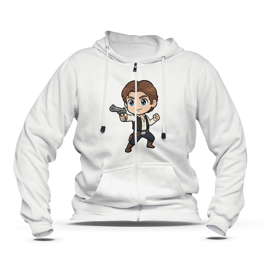 Hoodie zippé enfant Han Solo