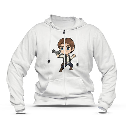 Hoodie zippé enfant Han Solo