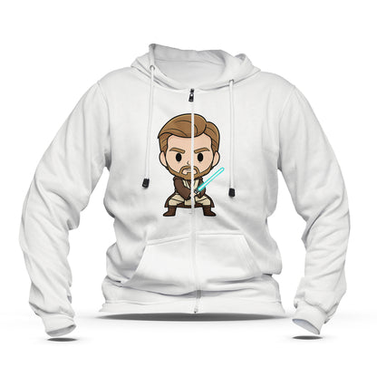 Hoodie zippé enfant Obi-Wan Kenobi