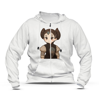 Hoodie zippé enfant Padmé