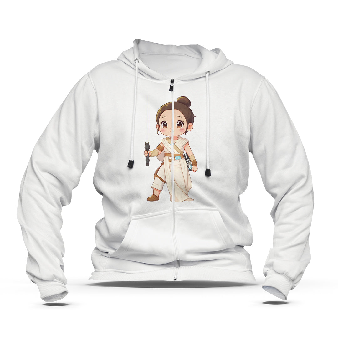 Hoodie zippé enfant Rey