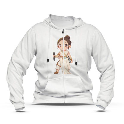 Hoodie zippé enfant Rey