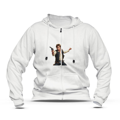 Hoodie zippé enfant Star Wars Han Solo
