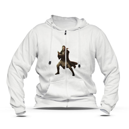 Hoodie zippé enfant Star Wars Qui-Gon Jinn