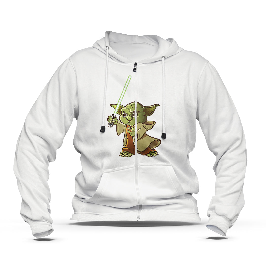 Hoodie zippé enfant Yoda