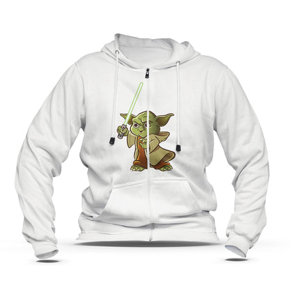 Hoodie zippé enfant Yoda