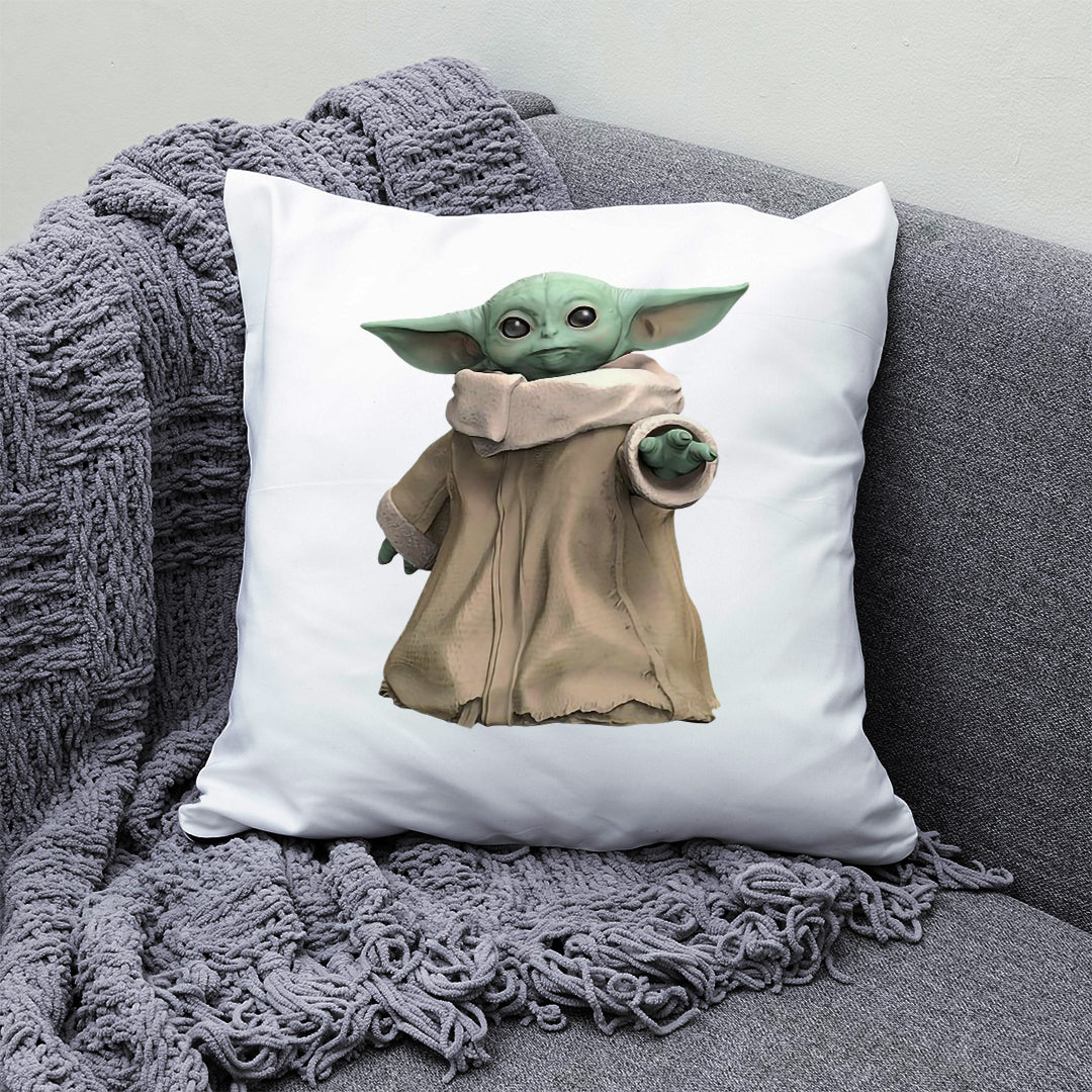Housse de coussin Bébé Yoda