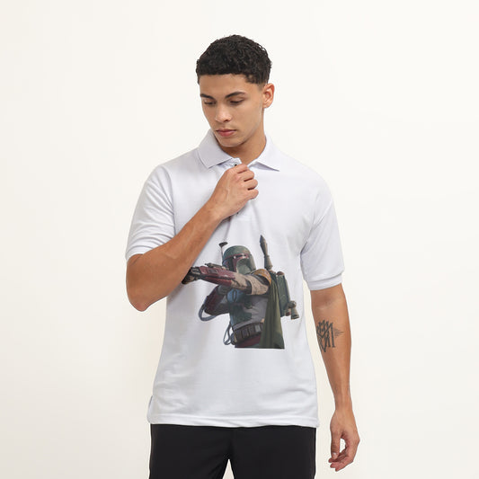Polo « Boba Fett Chasseur »