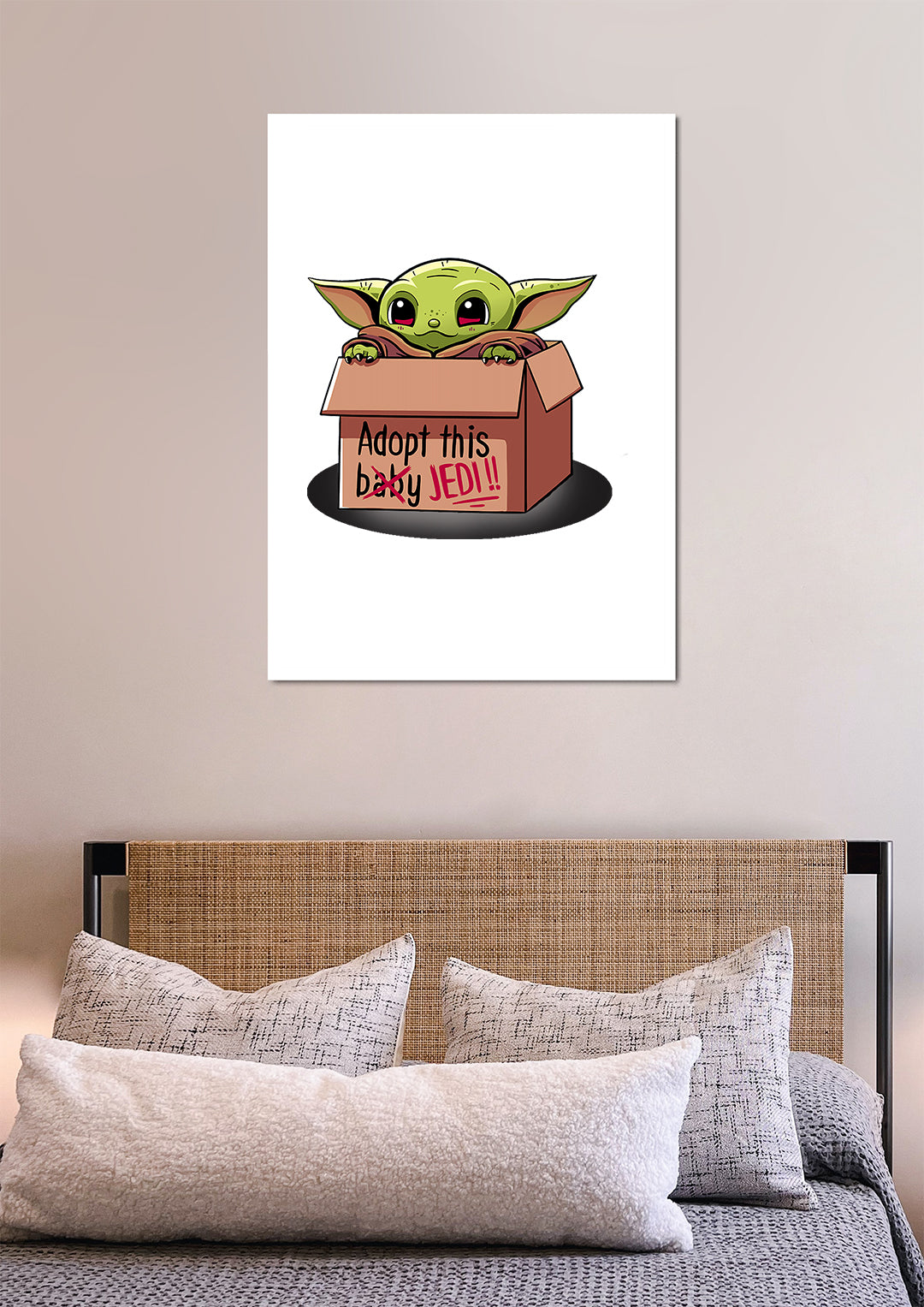 Poster Star Wars Bébé Yoda