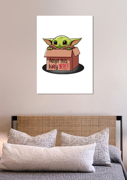 Poster Star Wars Bébé Yoda