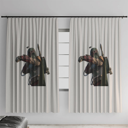 Rideau de chambre Boba Fett