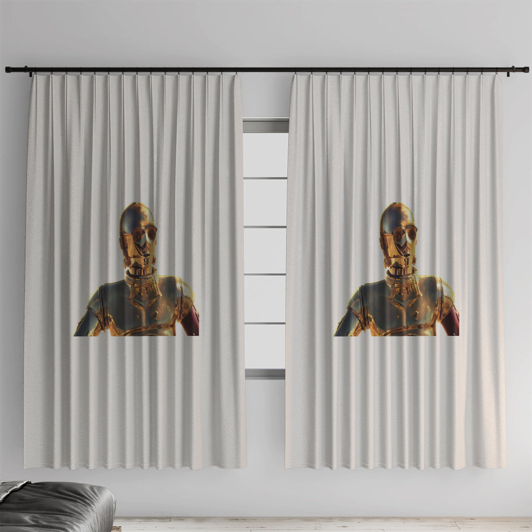 Rideau de chambre Star Wars C-3PO