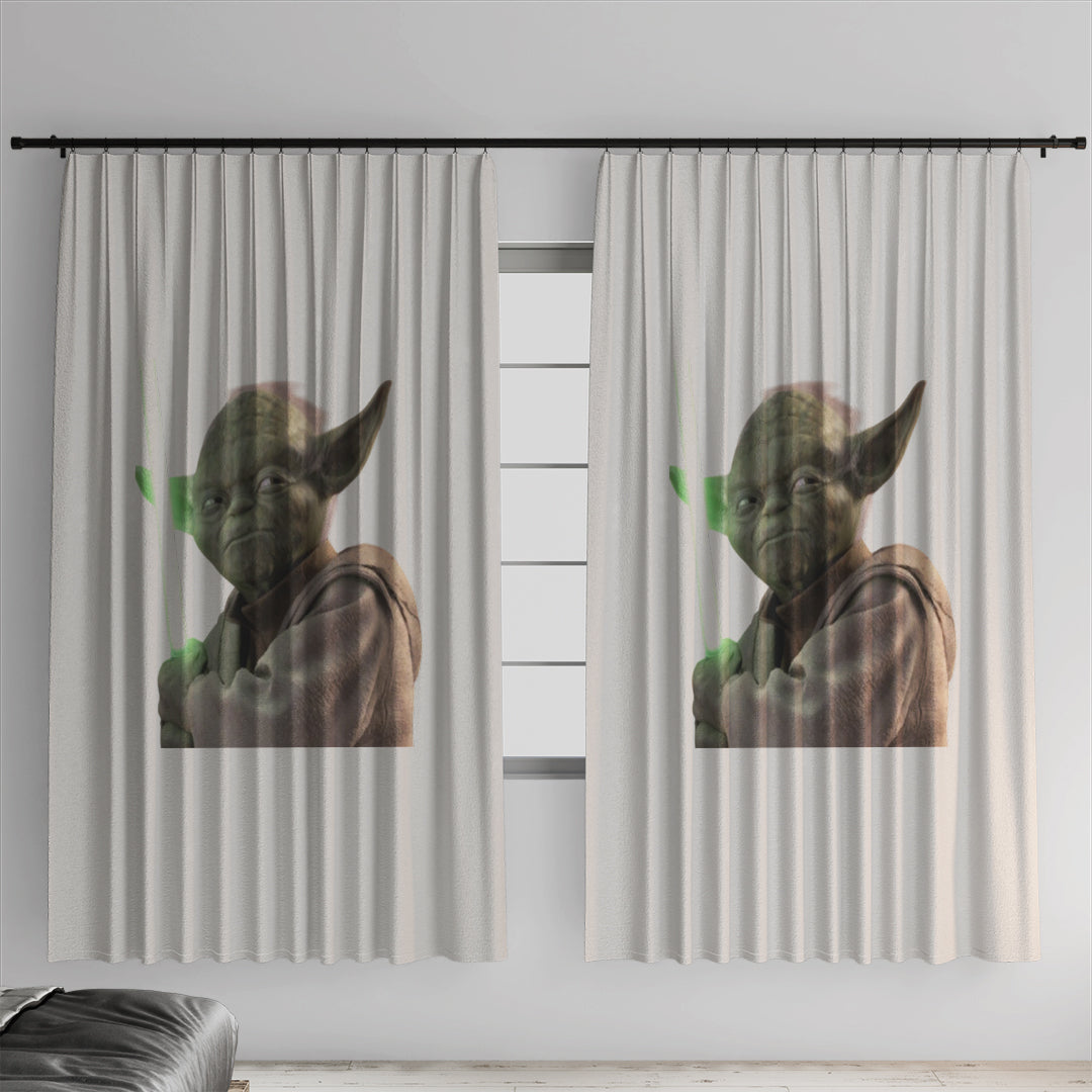 Rideau de chambre Yoda