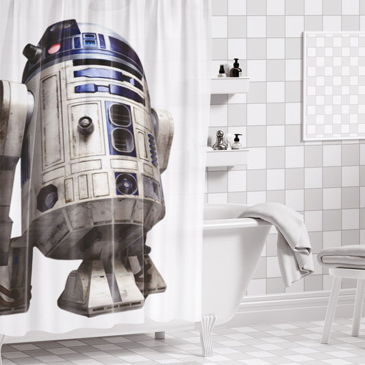 Rideau de douche R2-D2
