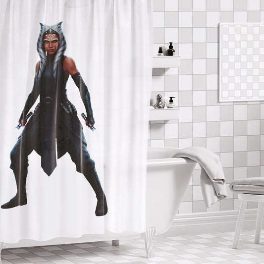 Rideau de douche Star Wars Ahsoka Tano