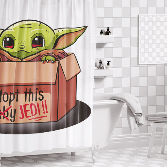 Rideau de douche Star Wars Bébé Yoda