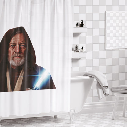 Rideau de douche Star Wars Ben Kenobi