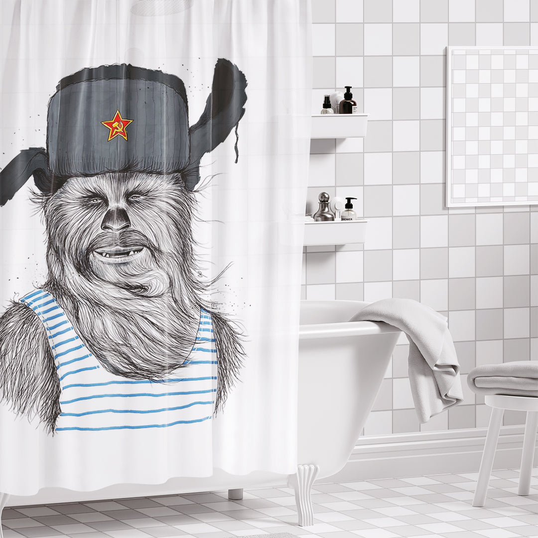 Rideau de douche Star Wars Chewbacca