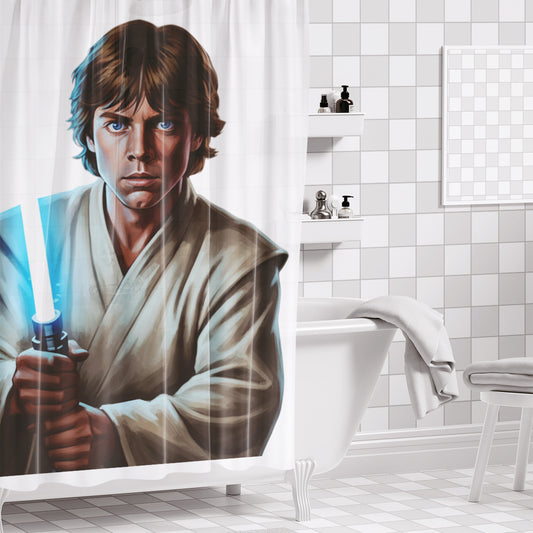 Rideau de douche Star Wars Luke Skywalker