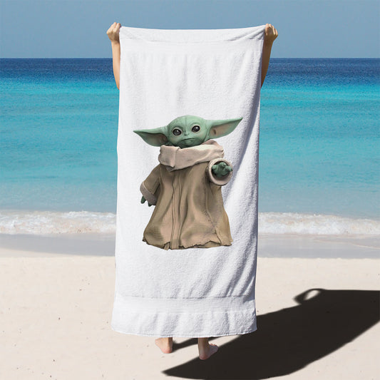 Serviette de Plage Bébé Yoda