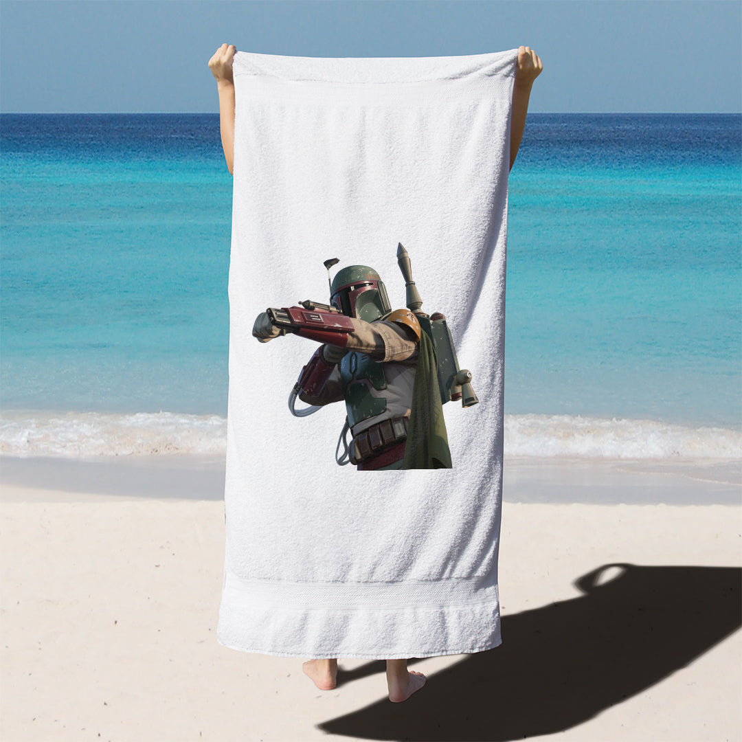 Serviette de Plage Boba Fett