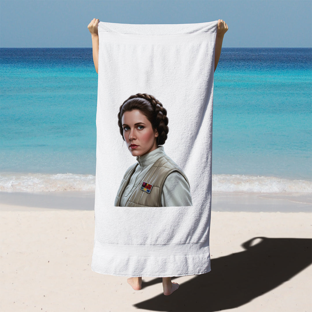 Serviette de Plage Star Wars Leia