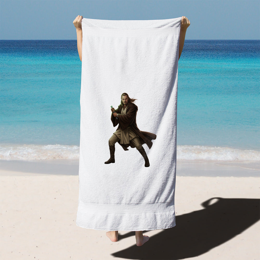 Serviette de Plage Star Wars Qui-Gon Jinn