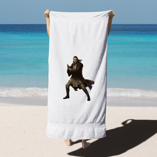 Serviette de Plage Star Wars Qui-Gon Jinn