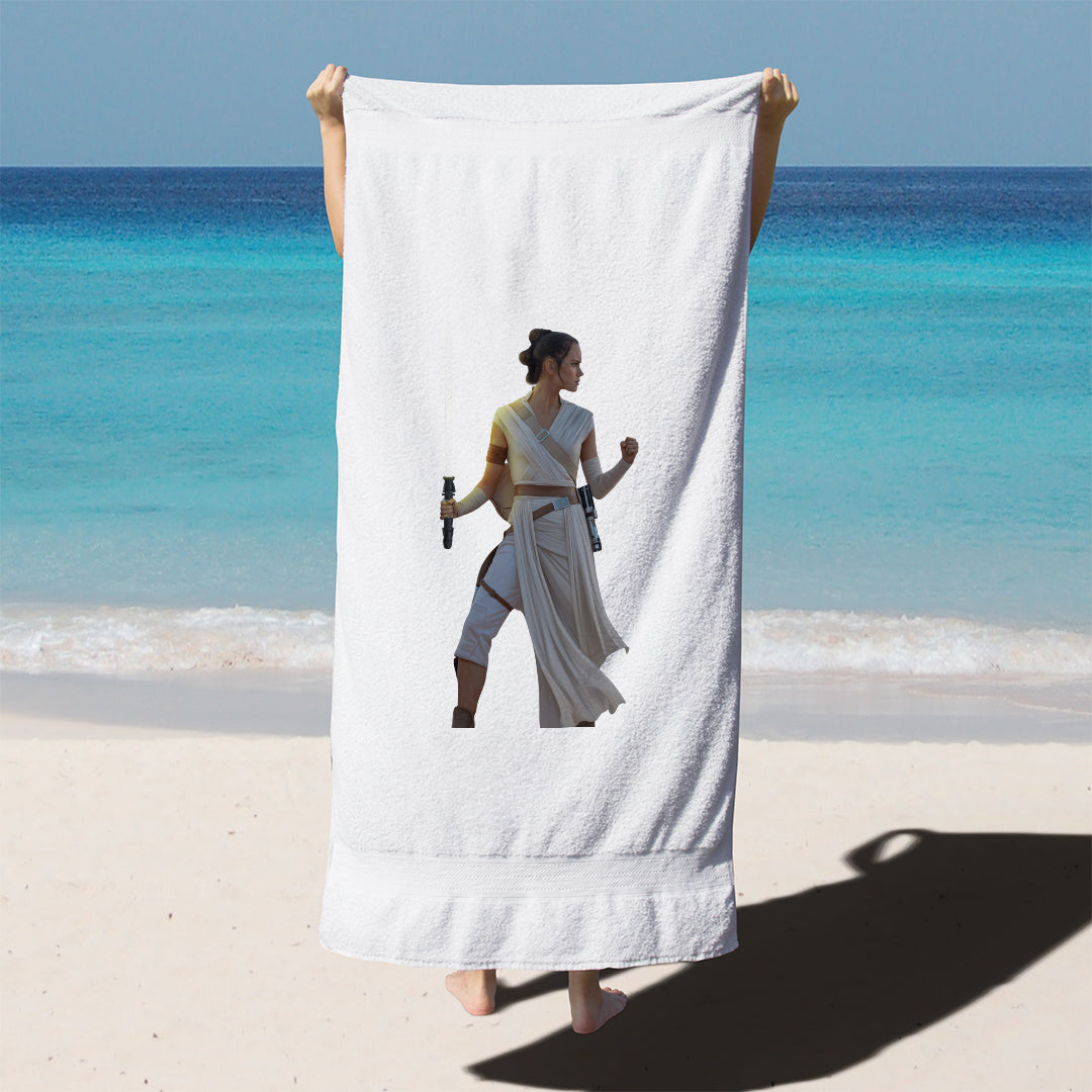 Serviette de Plage Star Wars Rey