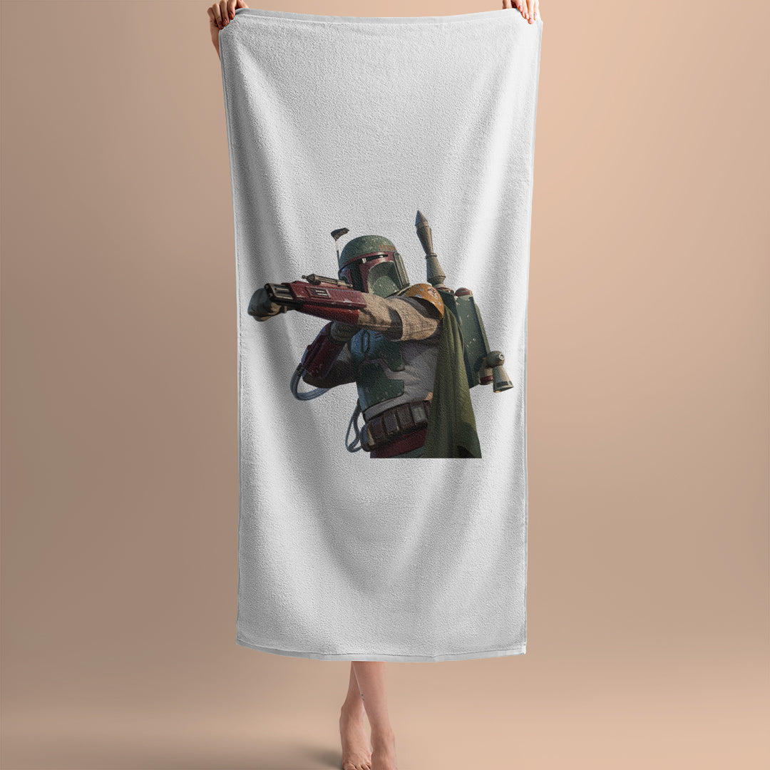 Serviette de bain Boba Fett