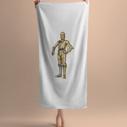 Serviette de bain C-3PO