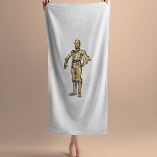 Serviette de bain C-3PO