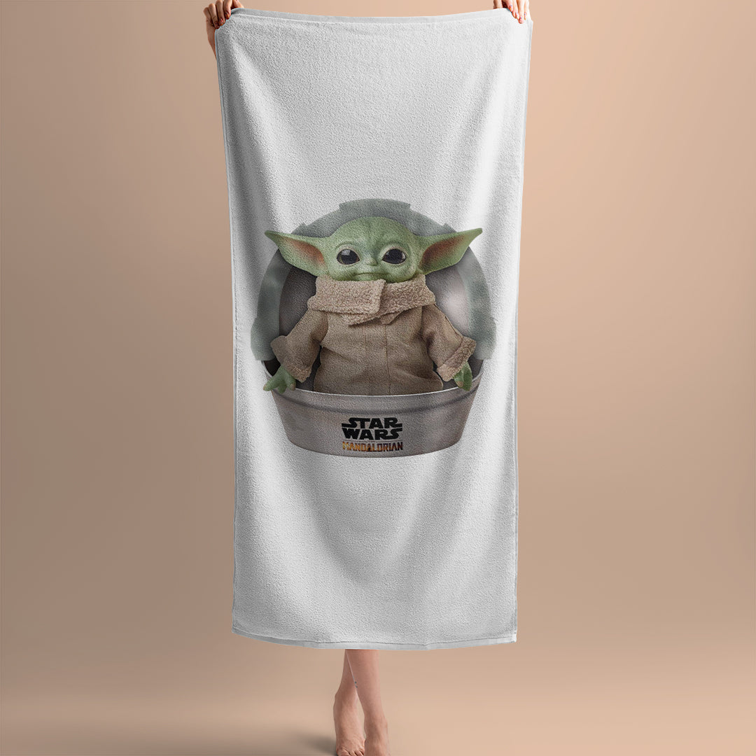 Serviette de bain Grogu