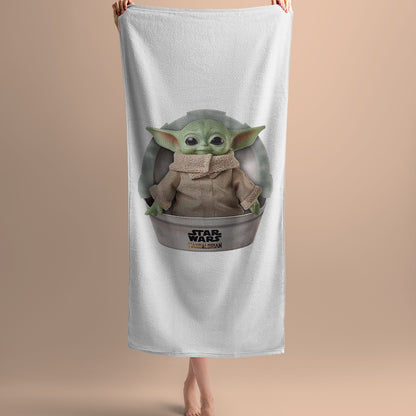Serviette de bain Grogu