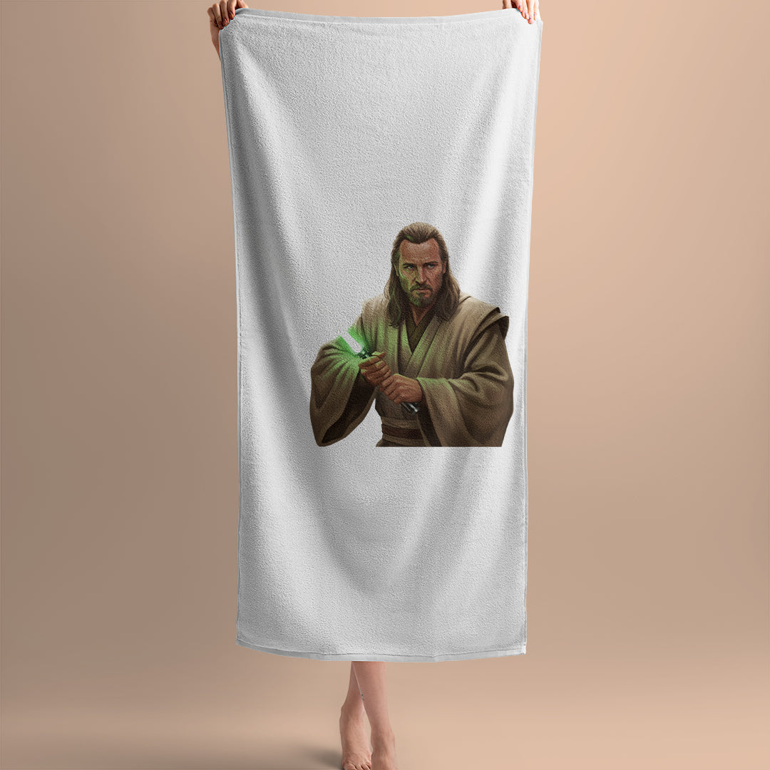 Serviette de bain Qui-Gon Jinn