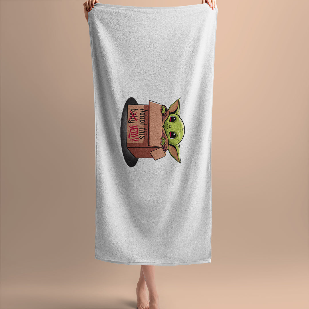Serviette de bain star wars Bébé Yoda